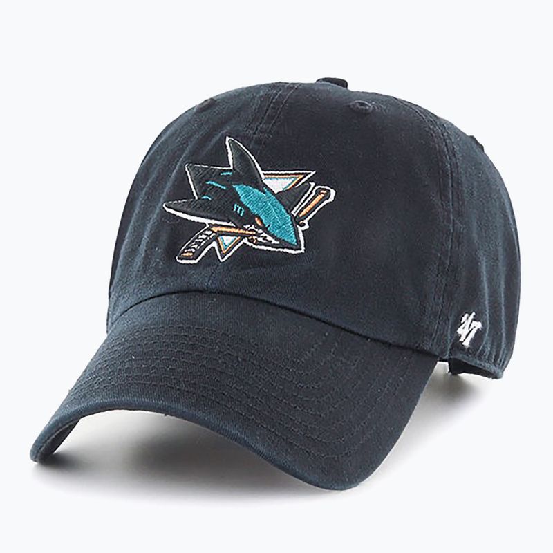 Kepuraitė su snapeliu 47 Brand NHL San Jose Sharks CLEAN UP black 5