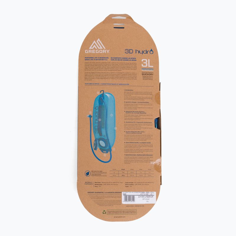Gregory 3D Hydro 3L rezervuaras Eu 126864 3