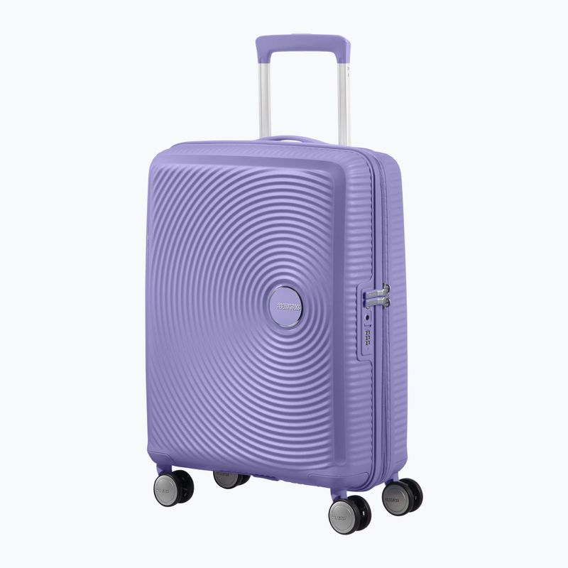 "American Tourister Soundbox" 41 l levandų spalvos kelioninis dėklas 2