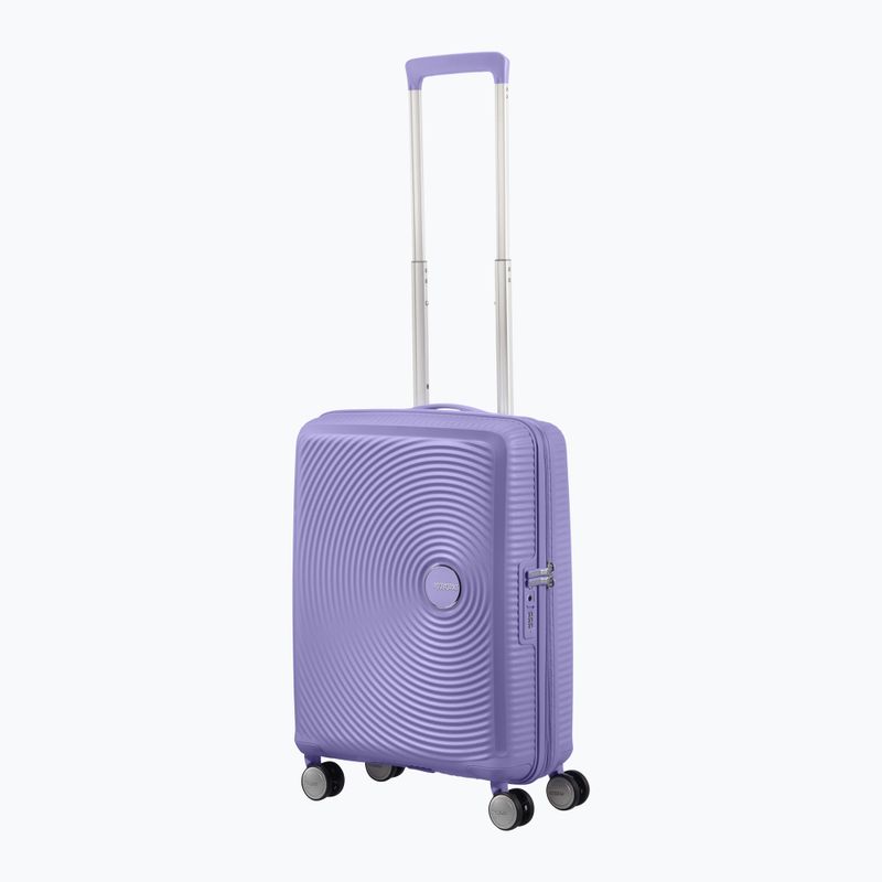 "American Tourister Soundbox" 41 l levandų spalvos kelioninis dėklas 4