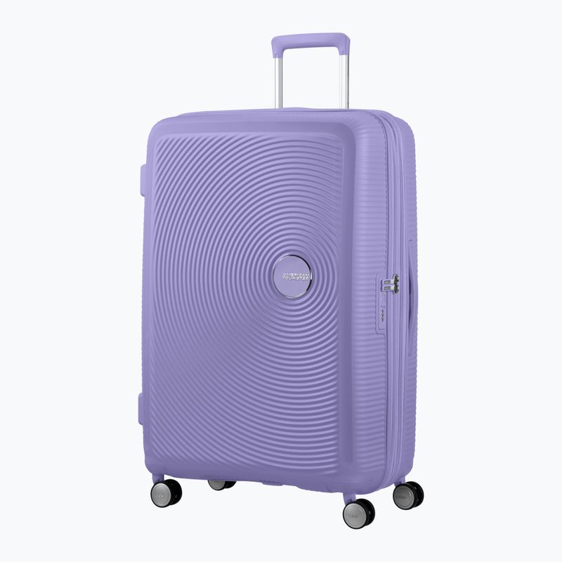 "American Tourister Soundbox 110 l levandų spalvos kelioninis dėklas 2