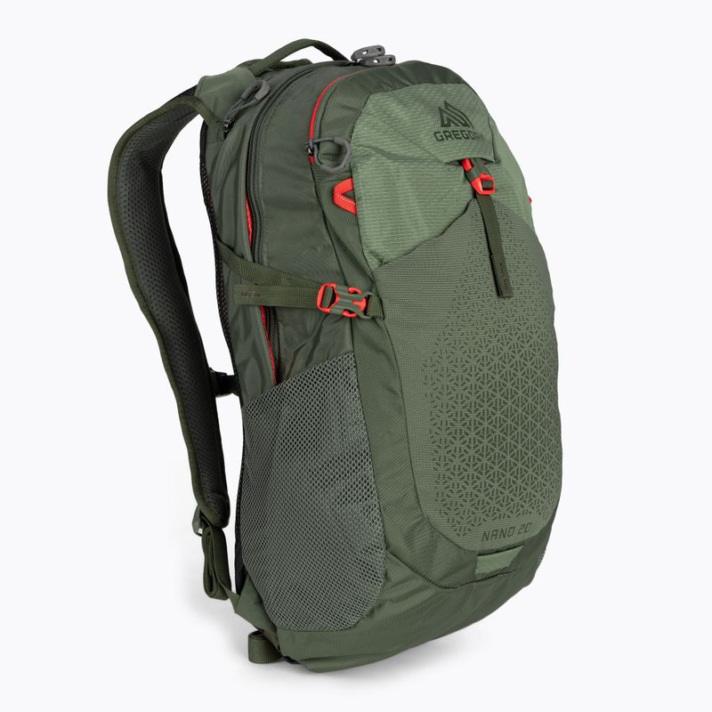 Gregory Nano 20 l žalia kuprinė 111499 2