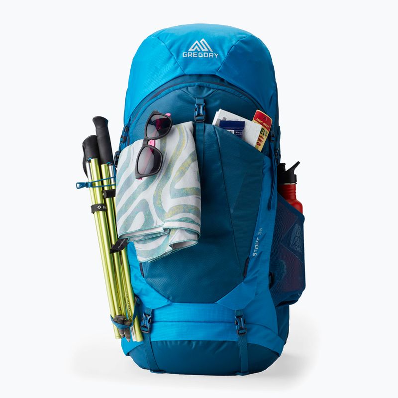 Vyriška žygio kuprinė Gregory Stout 55 l compass blue 3