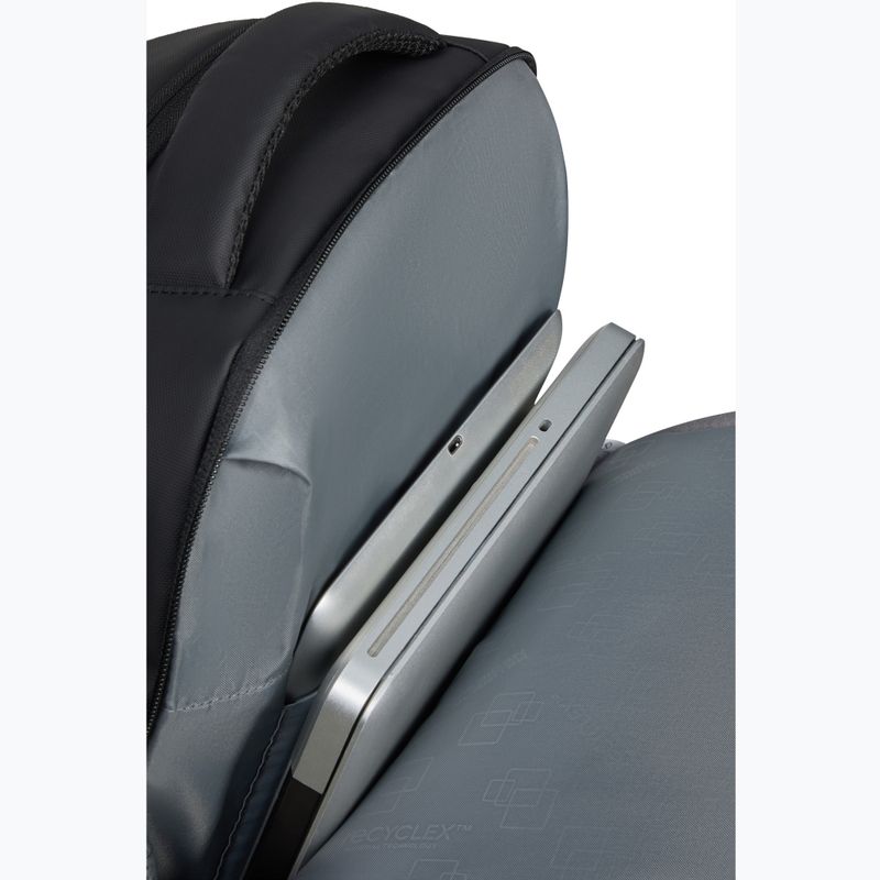 Kuprinė American Tourister Lapt Backpack 15.6" LMTD 24 l black/lime 6