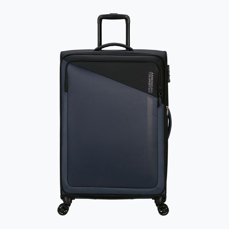 "American Tourister Daring Dash" 117 l juodos / pilkos spalvos lagaminas