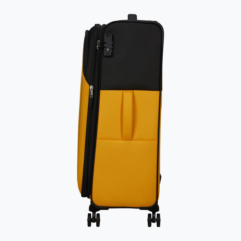 "American Tourister Daring Dash" 117 l juodos / geltonos spalvos lagaminas 4