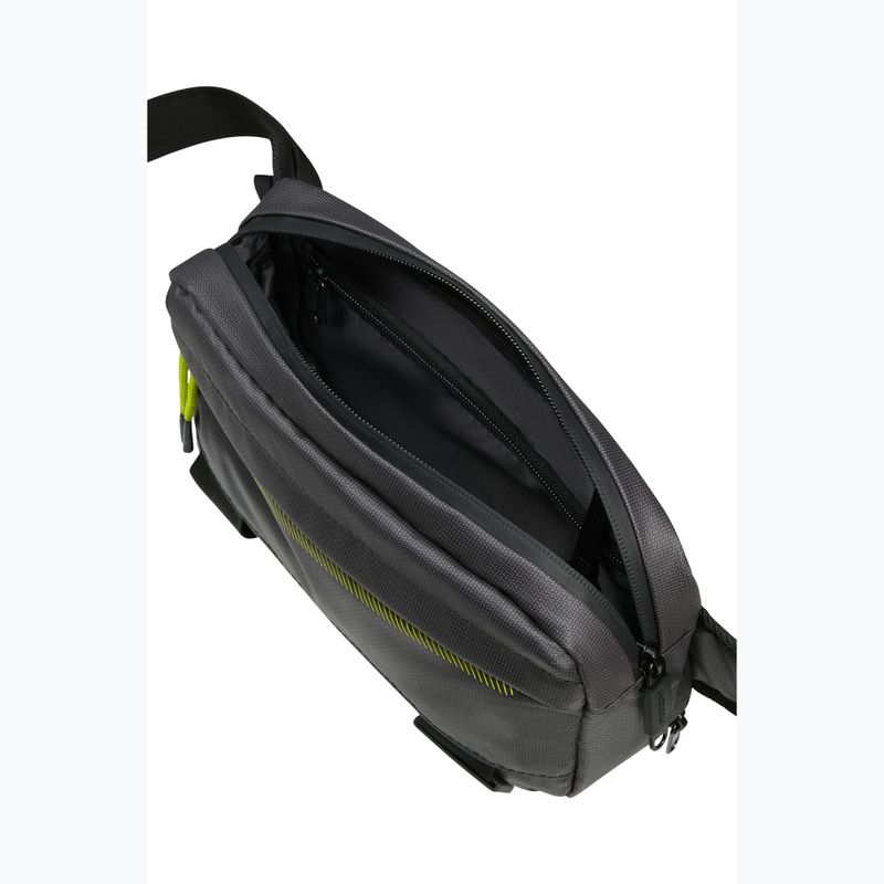 "American Tourister" kelioninė kuprinė 44 l juoda / laimo 4