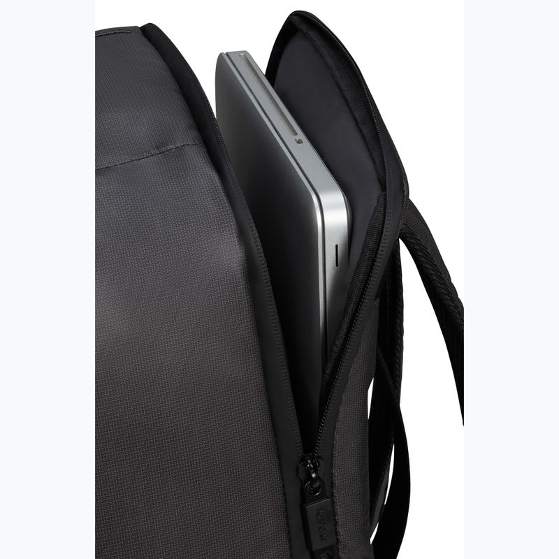 American Tourister Urban Track 14" 24 l juoda / laimo kuprinė 6