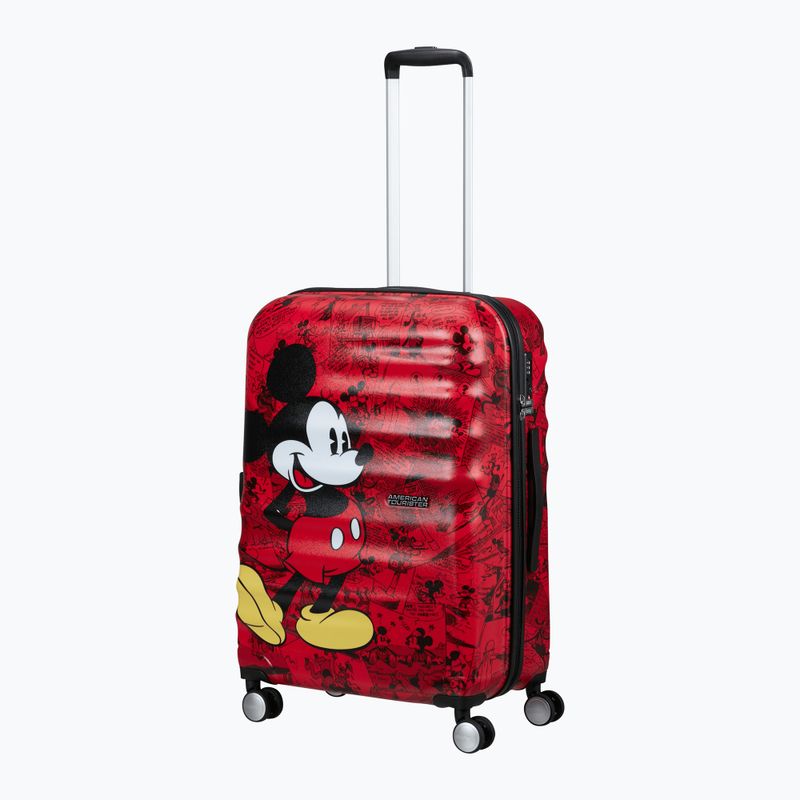 Kelioninis lagaminas American Tourister Disney Wavebreaker 64 l mickey comics red 5