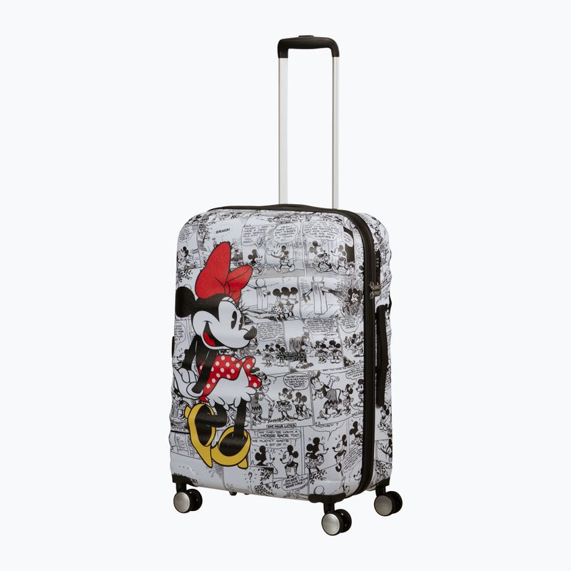 Kelioninis lagaminas American Tourister Disney Wavebreaker 64 l  minnie comics white 5
