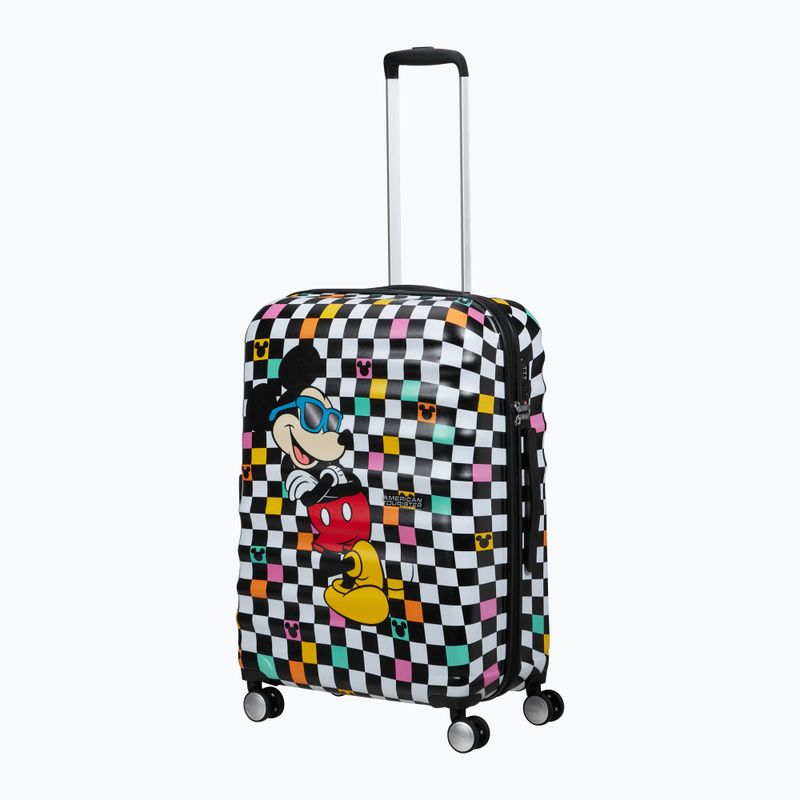 Kelioninis lagaminas American Tourister Disney Wavebreaker 64 l mickey check 5