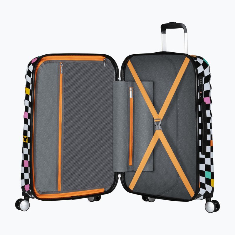 Kelioninis lagaminas American Tourister Disney Wavebreaker 64 l mickey check 6