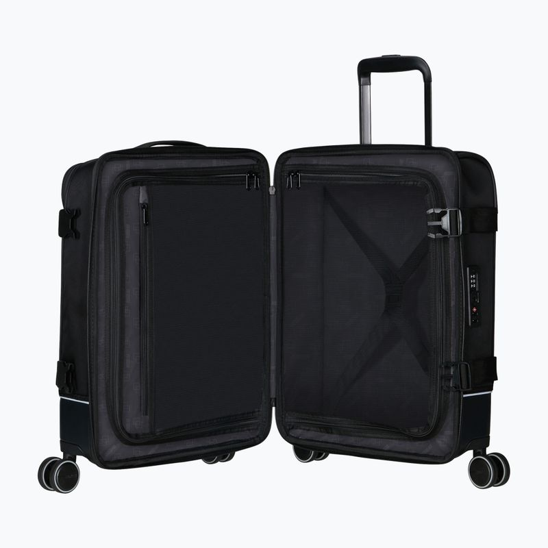 American Tourister Urban Truck Cabin Spinner S 41,5 l asfalto spalvos juodas kelioninis lagaminas 5