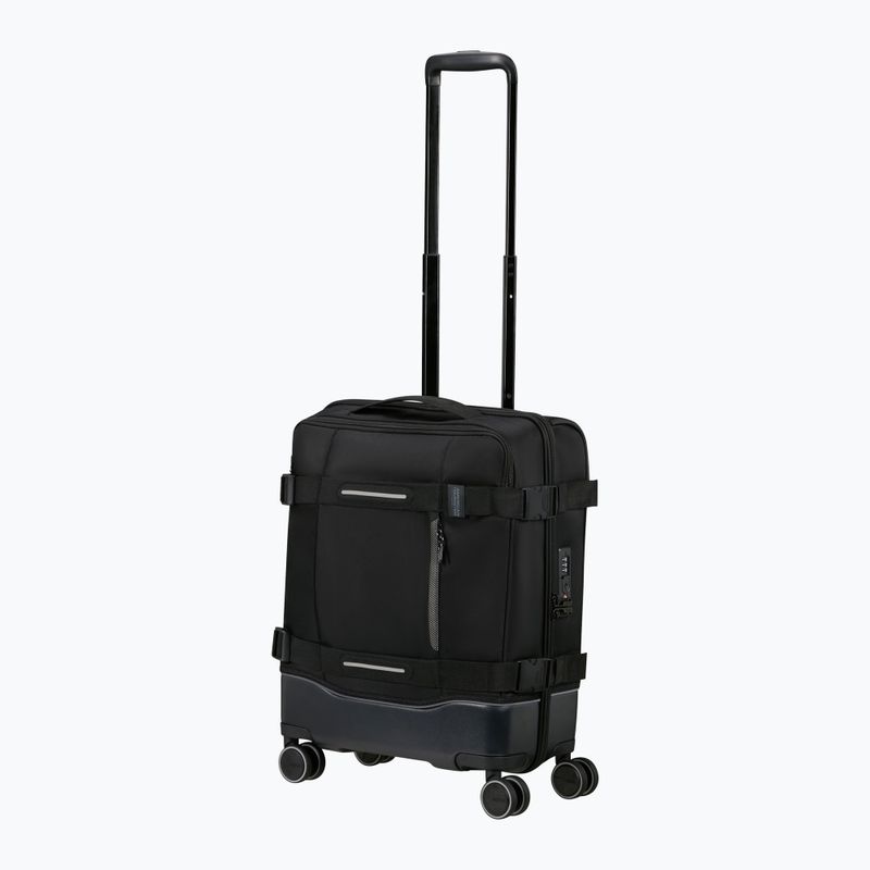 American Tourister Urban Truck Cabin Spinner S 41,5 l asfalto spalvos juodas kelioninis lagaminas 6