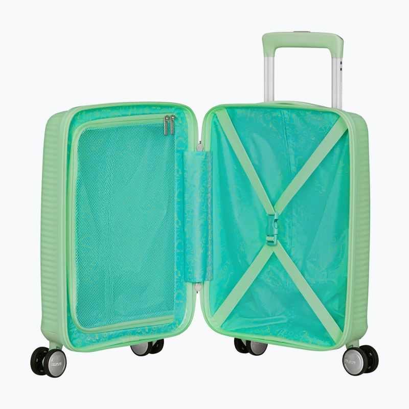 "American Tourister Soundbox Mini" 22 l pastelinės žalios spalvos kelioninis dėklas 6