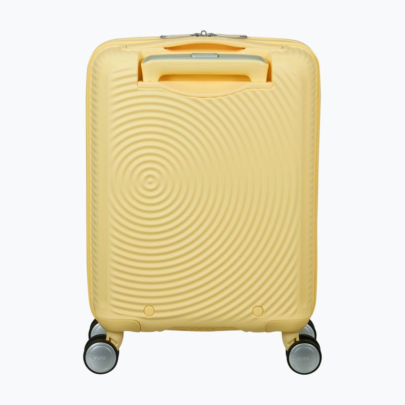 "American Tourister Soundbox Mini" 22 l kelioninis lagaminas pastelinės geltonos spalvos 2
