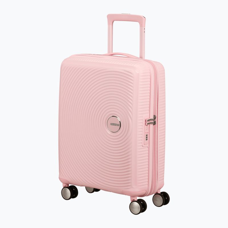 "American Tourister Soundbox" 41 l pastelinės rožinės spalvos kelioninis dėklas 2