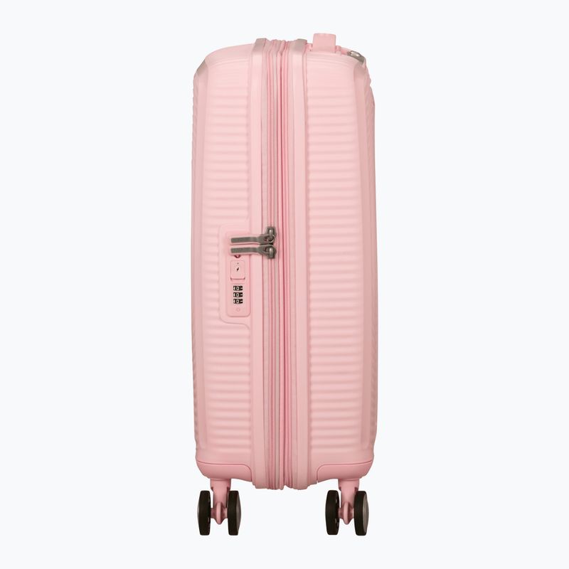 "American Tourister Soundbox" 41 l pastelinės rožinės spalvos kelioninis dėklas 4