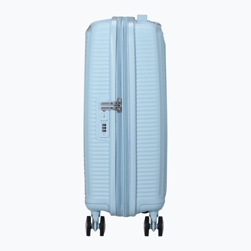 "American Tourister Soundbox" 41 l pastelinės mėlynos spalvos kelioninis dėklas 4