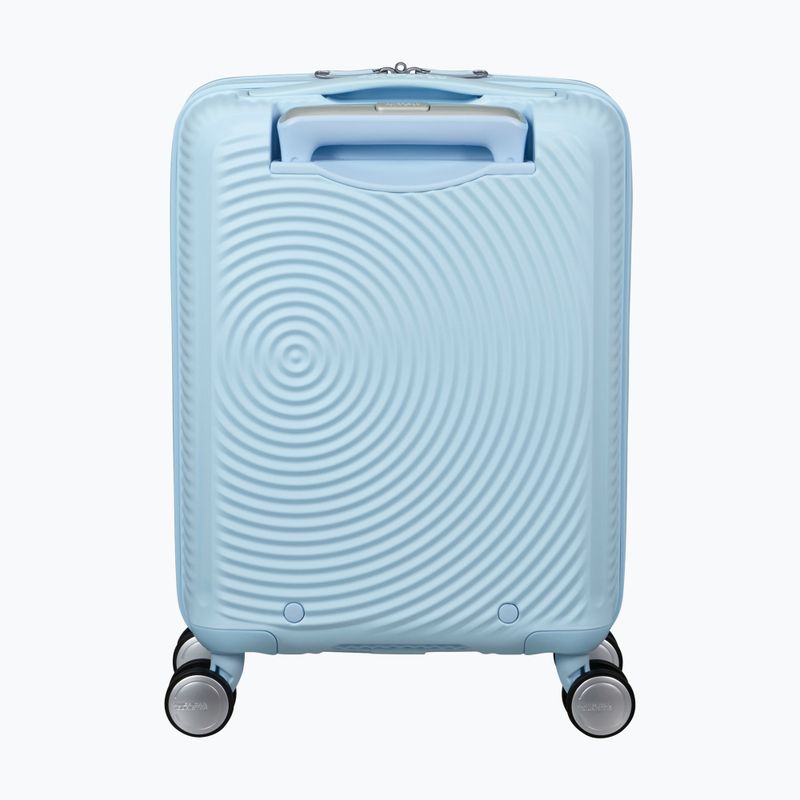 "American Tourister Soundbox Mini" 22 l pastelinės mėlynos spalvos kelioninis dėklas 2