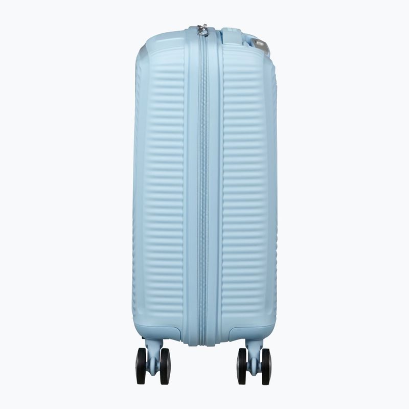"American Tourister Soundbox Mini" 22 l pastelinės mėlynos spalvos kelioninis dėklas 3