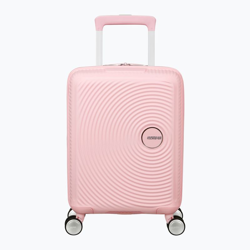 "American Tourister Soundbox Mini" 22 l pastelinės rožinės spalvos kelioninis dėklas