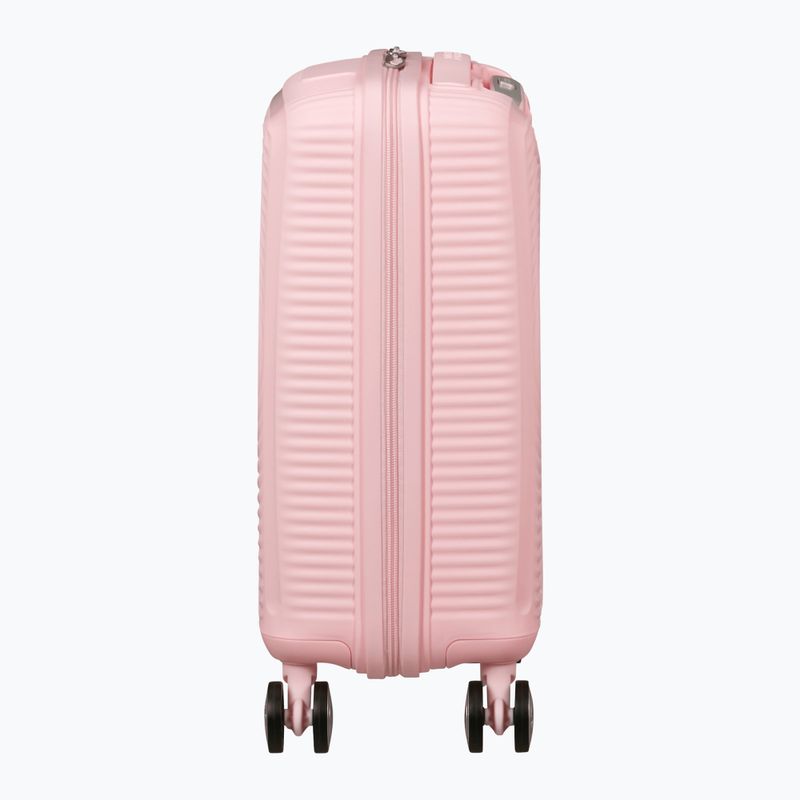 "American Tourister Soundbox Mini" 22 l pastelinės rožinės spalvos kelioninis dėklas 3