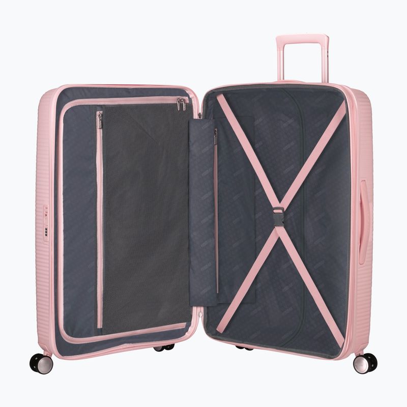 "American Tourister Soundbox" kelioninis lagaminas 110 l pastelinės rožinės spalvos 6