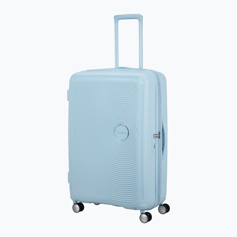 "American Tourister Soundbox" kelioninis lagaminas 110 l pastelinės mėlynos spalvos 5