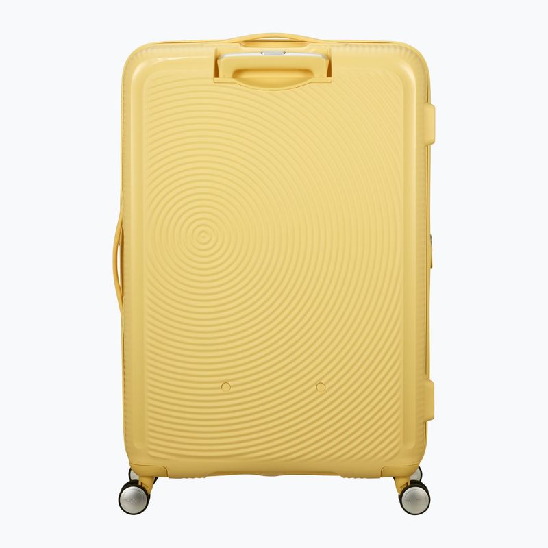 "American Tourister Soundbox" kelioninis lagaminas 110 l pastelinės geltonos spalvos 3