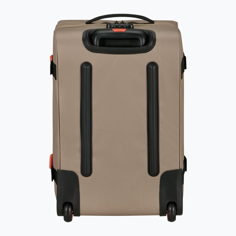 American Tourister Urban Track daiktų dėklas su ratukais 55 l smėlio / oranžinės spalvos kelioninis lagaminas 2