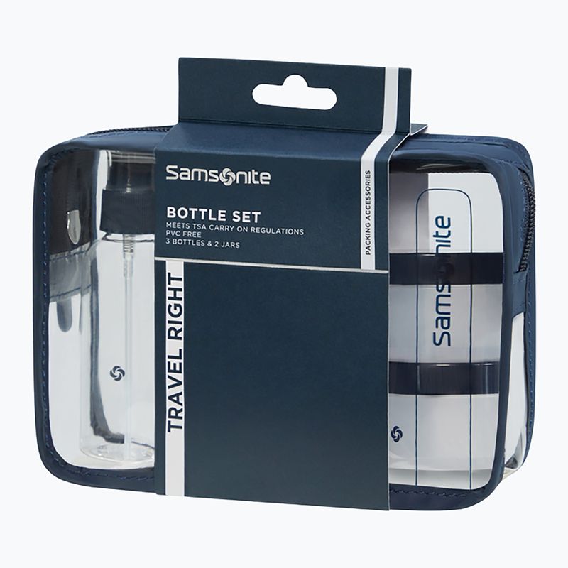 Kelioninių buteliukų rinkinys Samsonite Bottle blue 3