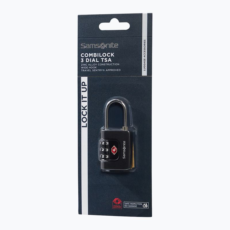 Spyna Samsonite Combiblock 3 Dial TSA black 3