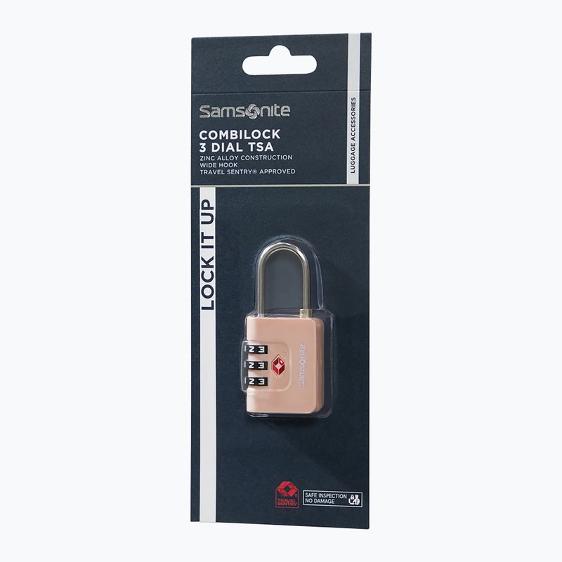 Spyna Samsonite Combiblock 3 Dial TSA rose 3