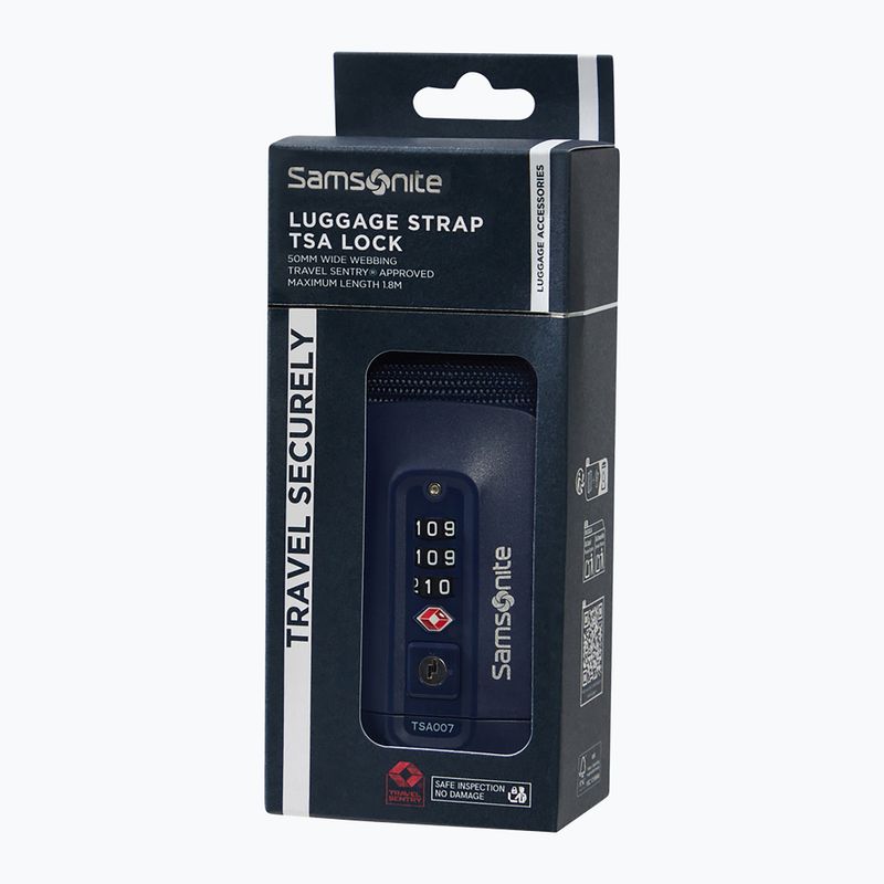 Lagaminų diržas Samsonite Revolution midnight blue 3