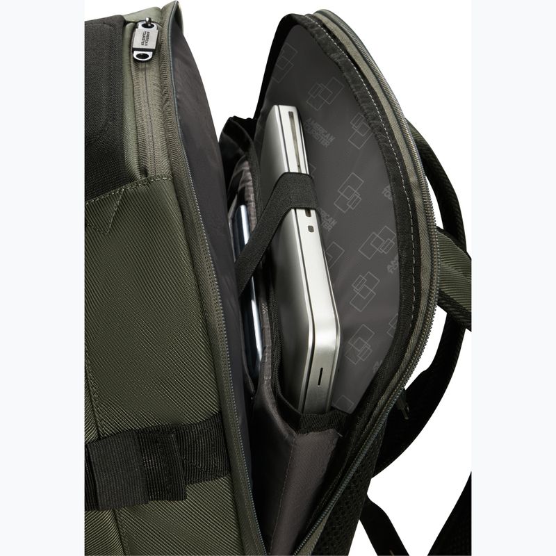 American Tourister Urban Track nešiojamojo kompiuterio kuprinė 15,6" 29 l tamsiai chaki spalvos 6