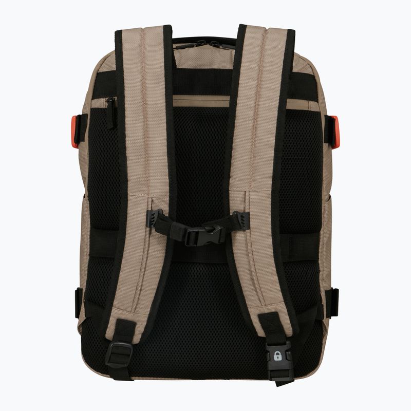 American Tourister Urban Track Laptop BP Coated 15.6" 29 l beige / orange kuprinė 2