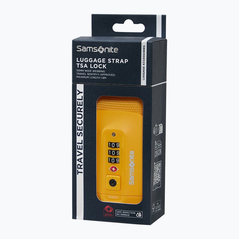 Lagaminų diržas Samsonite Revolution yellow 3