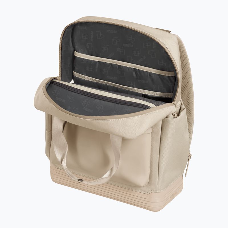 Kuprinė nešiojamam kompiuteriui American Tourist Soulpack Buisness BP Tote 15" 17 l beige 5