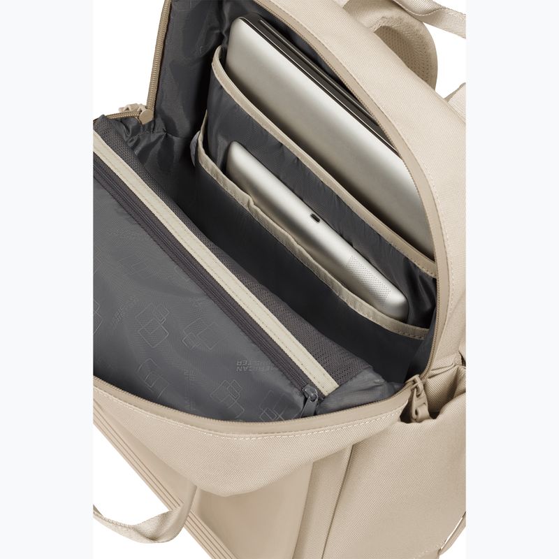 Kuprinė nešiojamam kompiuteriui American Tourist Soulpack Business BP Tote 15" 17 l smėlio spalvos 6