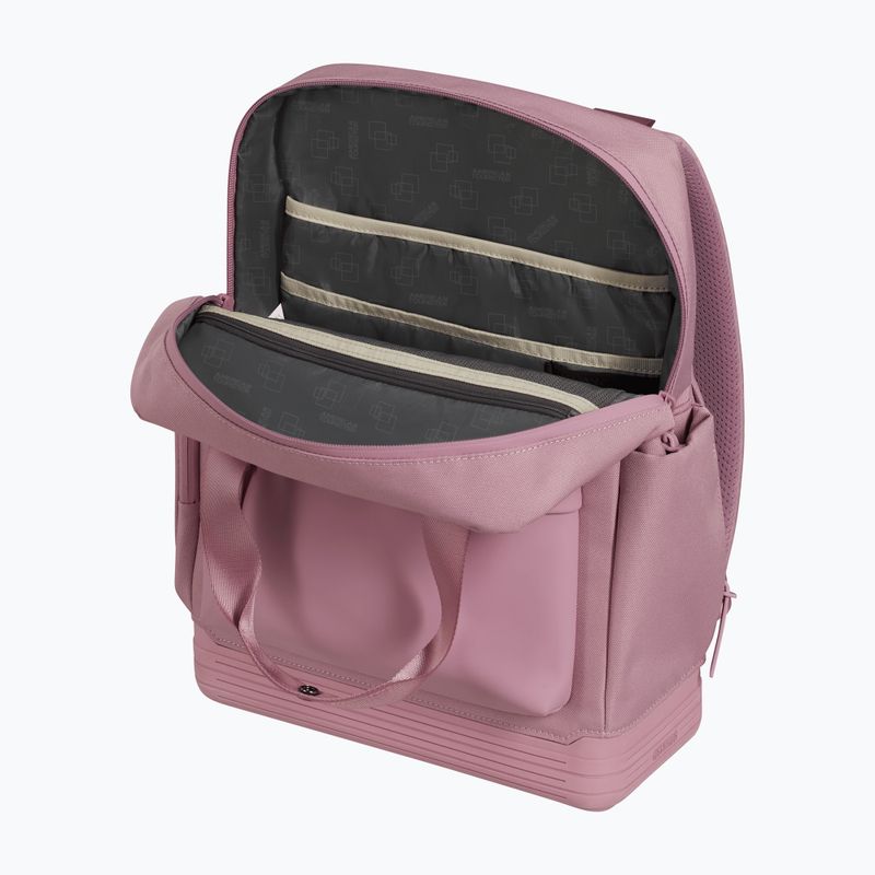Kuprinė nešiojamam kompiuteriui American Tourist Soulpack Buisness BP Tote 15" 17 l lilac pink 5