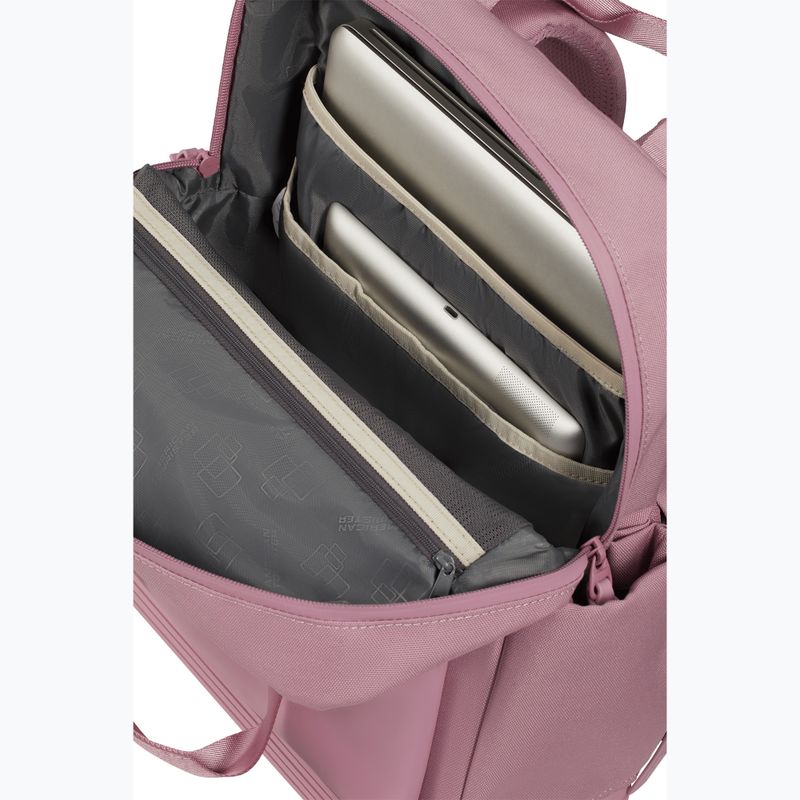 Kuprinė nešiojamam kompiuteriui American Tourist Soulpack Buisness BP Tote 15" 17 l lilac pink 6