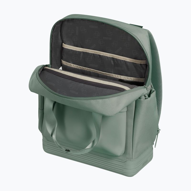 Kuprinė nešiojamam kompiuteriui American Tourist Soulpack Business BP Tote 15" 17 l ledkalnio žalia 5