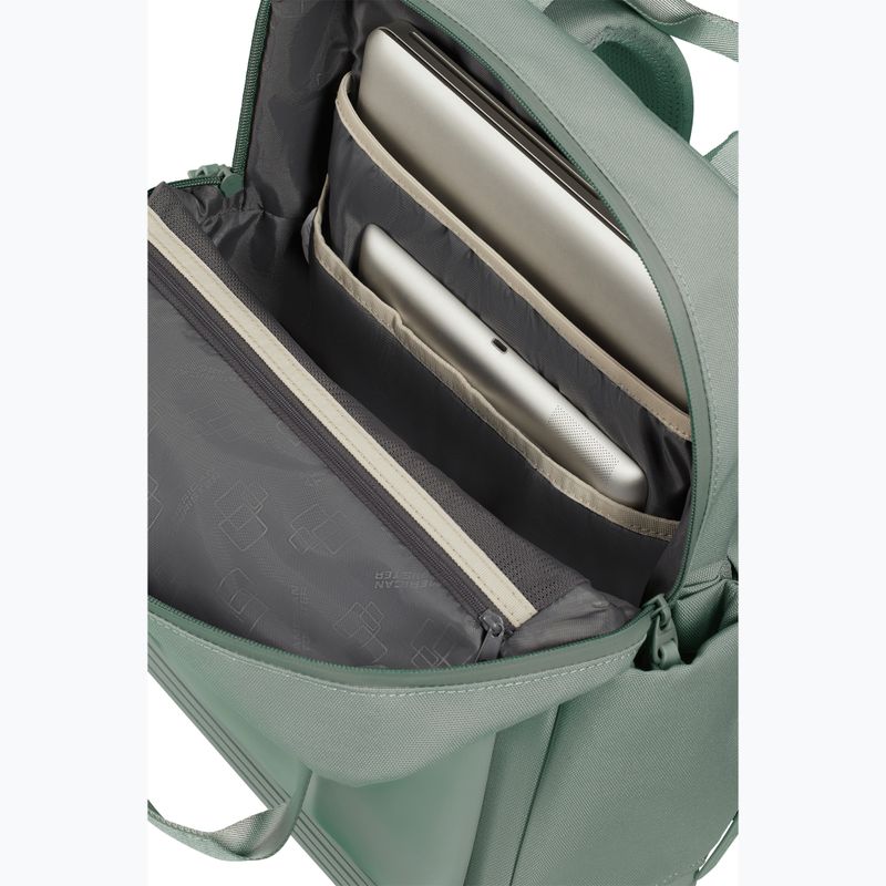 Kuprinė nešiojamam kompiuteriui American Tourist Soulpack Business BP Tote 15" 17 l ledkalnio žalia 6