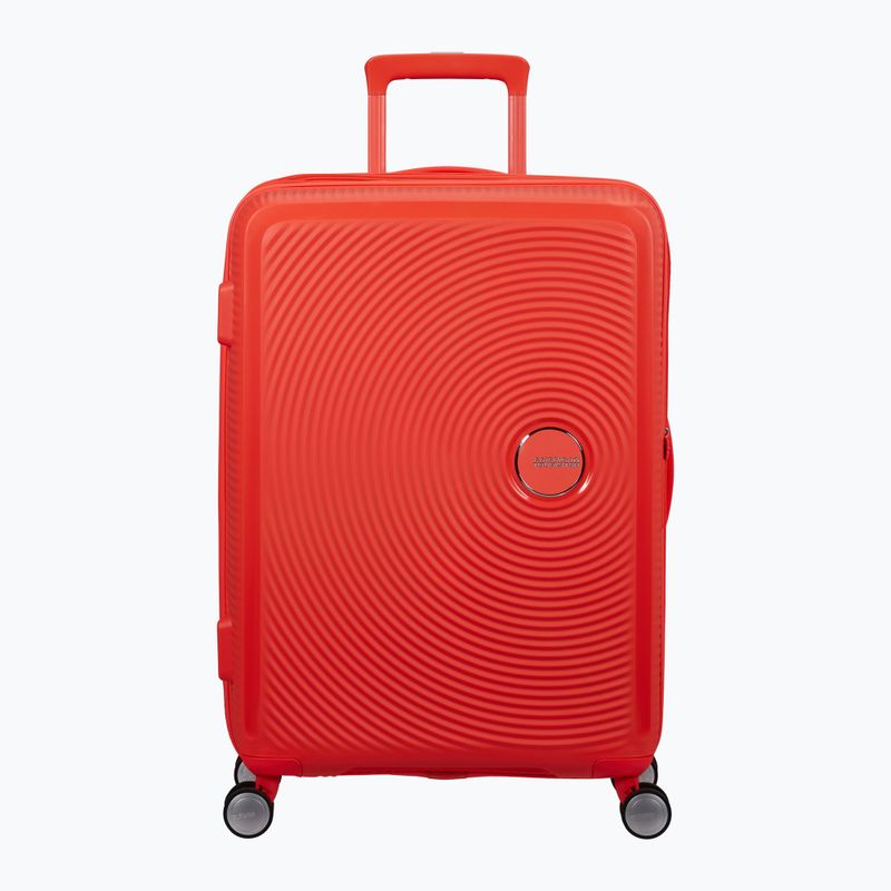 Kelioninis lagaminas American Tourister Soundbox 81 l neon orange
