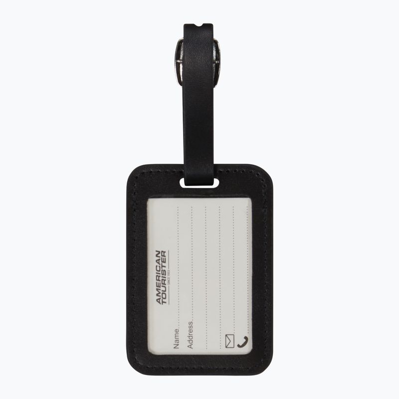 Ženklelis bagažui American Tourister Luggage Tag 2 pcs. black 2