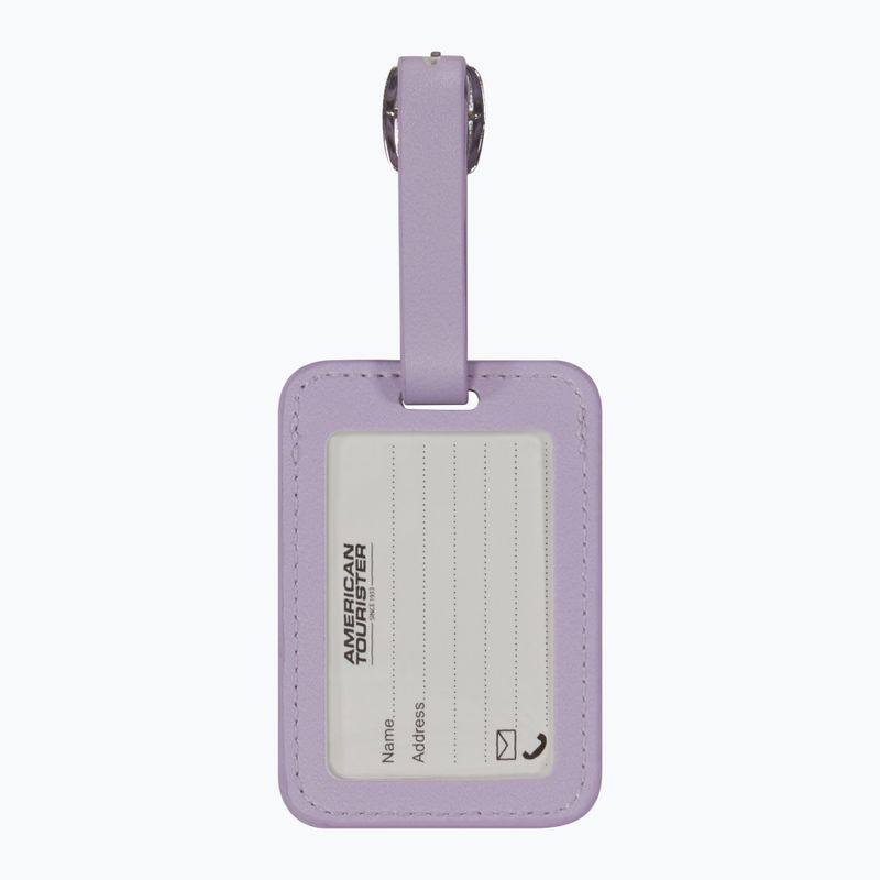 Ženklelis bagažui American Tourister Luggage Tag 2 pcs. digital lavender 2