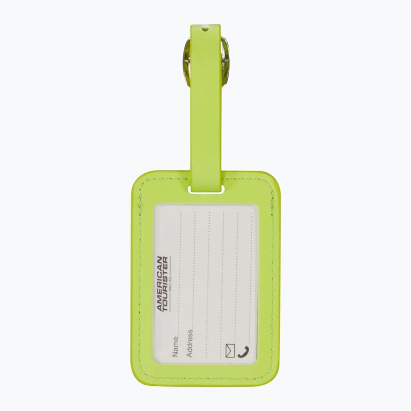 Ženklelis bagažui American Tourister Luggage Tag 2 pcs. light lime 2