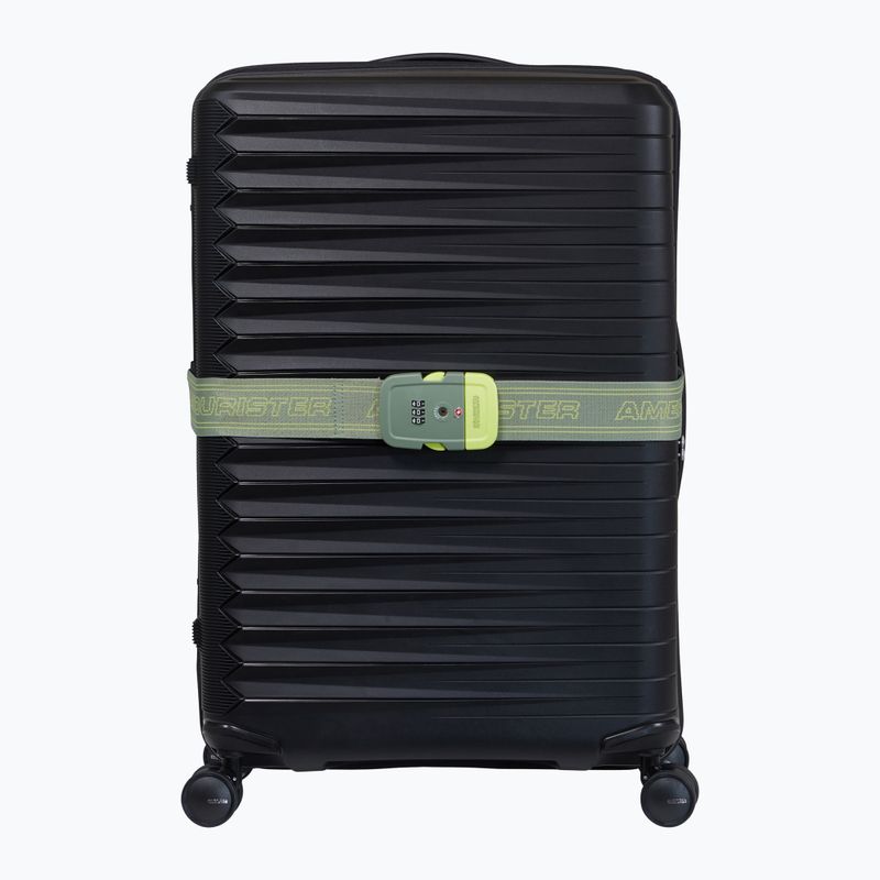 American Turister Luggage diržas alyvuogių/lime 2
