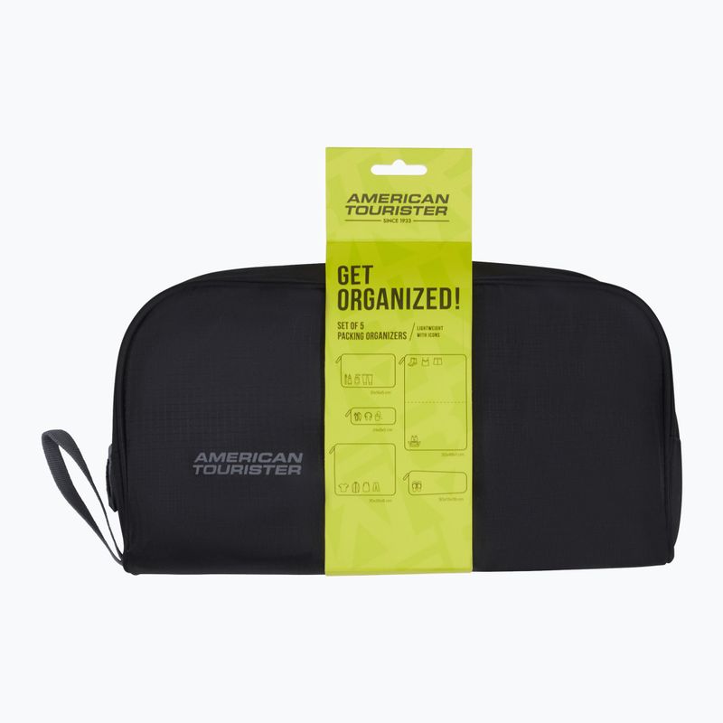 Organizerių rinkinys American Tourister Packing 5 pcs. black/grey 8